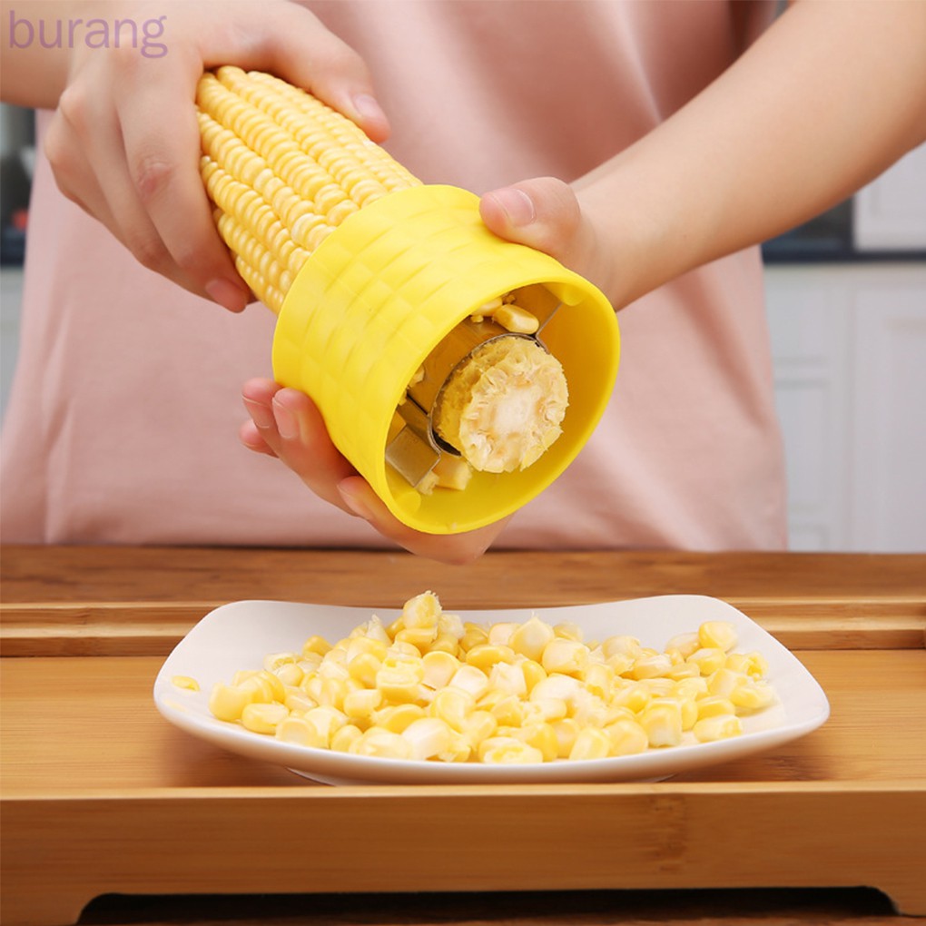 Dụng cụ tách hạt bắp tiện lợi bằng thép không gỉ 304