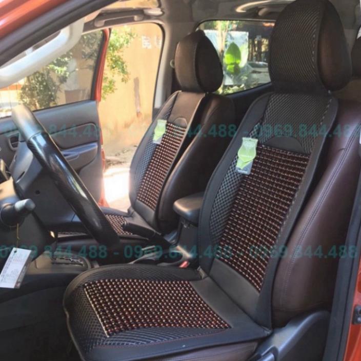 Bọc Ghế Ô Tô Tựa Lưng Ô Tô - Áo Ghế Ô Tô, Lót Liền Hạt Gỗ Trơn Nhẵn, Cao Cấp