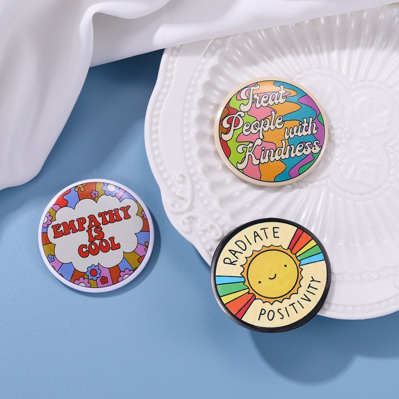 Trâm Cài Áo Hình Cầu Vồng / Chú Vịt Bằng Thiếc Dễ Thương Dùng Làm Quà Tặng Cho Bạn Bè