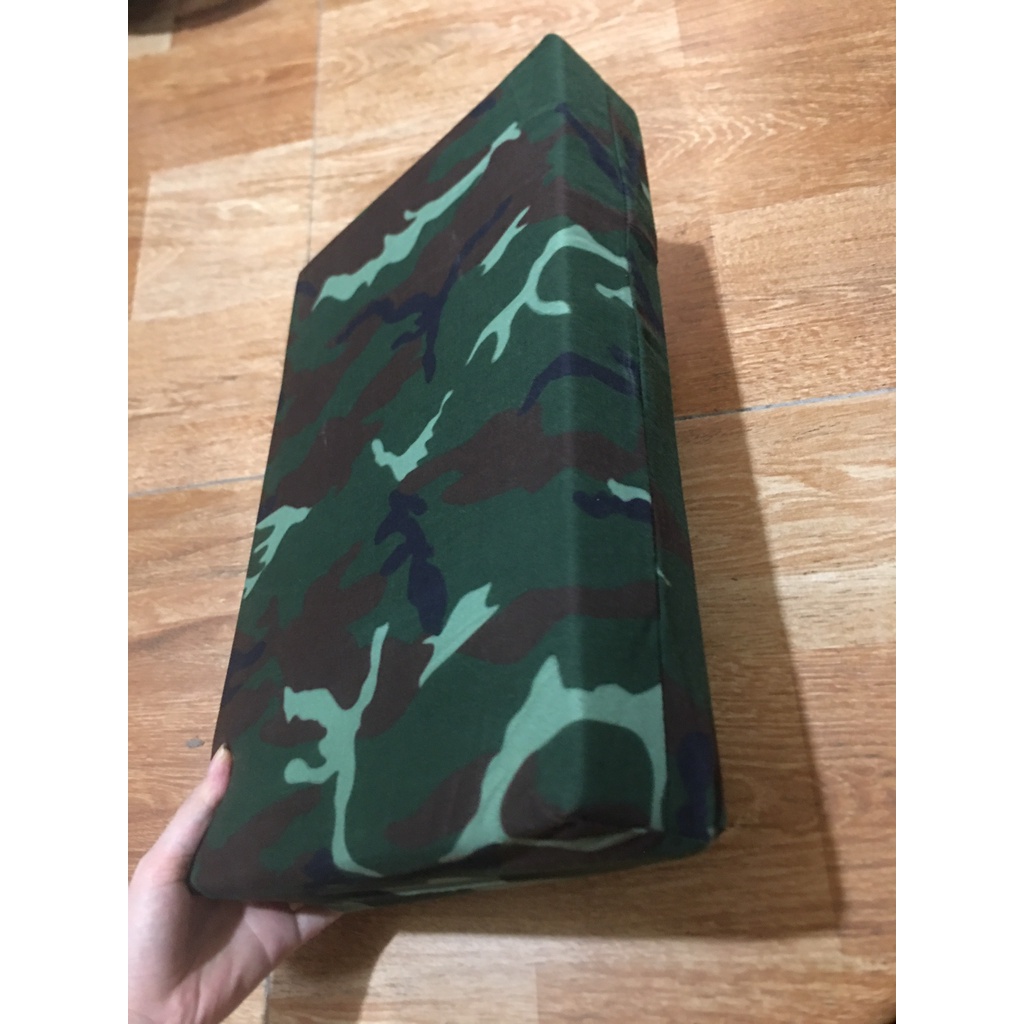 Gối Mút Rằn Ri Màu Loang