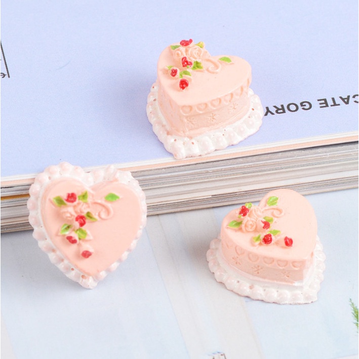 Mô hình bánh sinh nhật / Charm slime/ Bánh kem