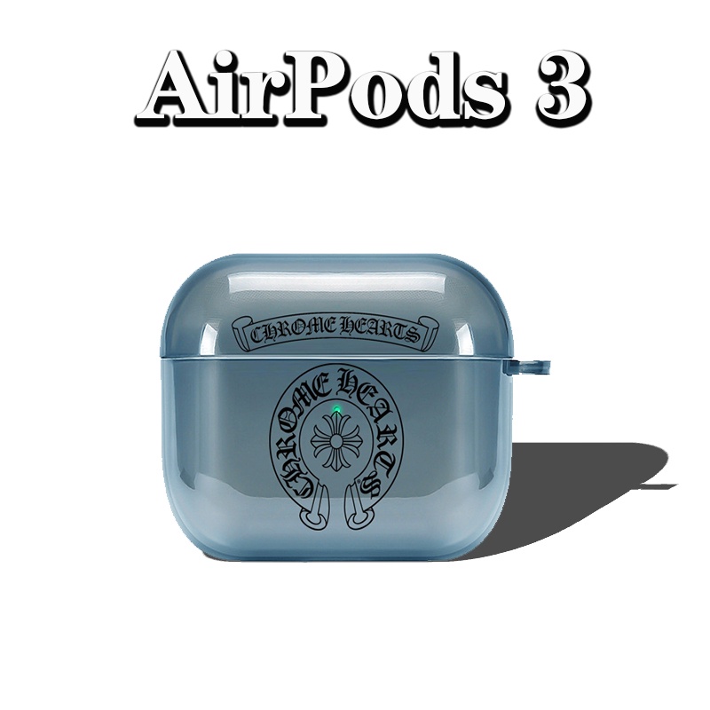 Vỏ Bảo Vệ Hộp Sạc Tai Nghe compatible AirPods3 Pro compatible AirPods2 Gen Hình Crow Heart 20213
