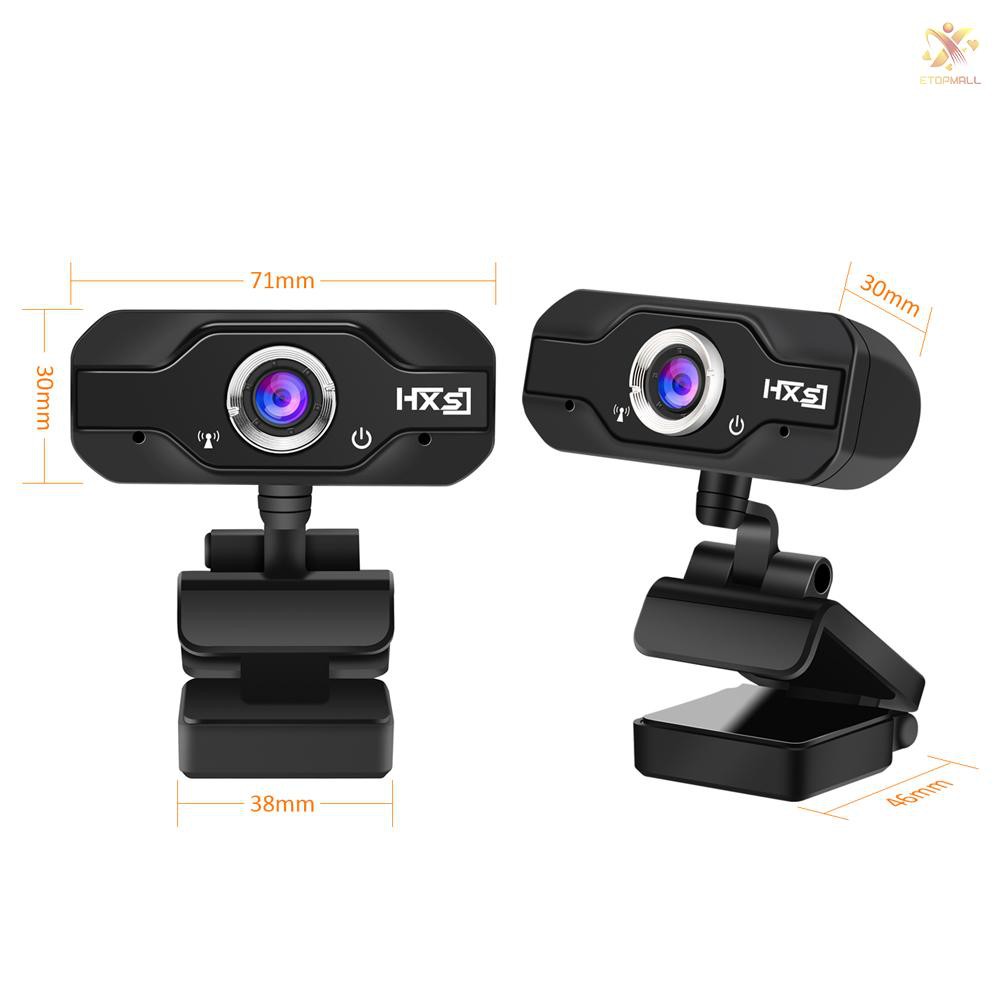 Webcam HXSJ S50 HD 720P tích hợp microphone | BigBuy360 - bigbuy360.vn