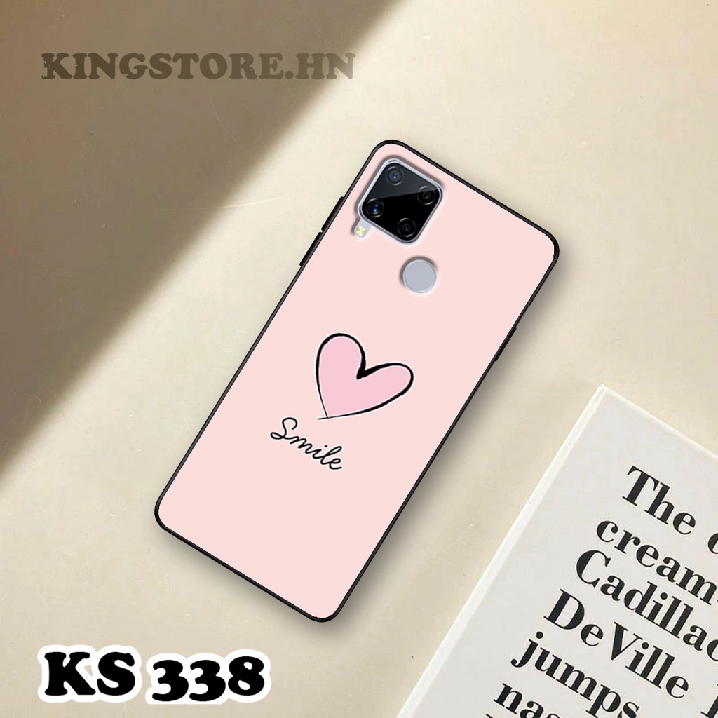 Ốp Lưng Oppo Realme C12- Realme C15 - Ốp Oppo in hình LoveSmile - Chất liệu TPU cao cấp chống sốc