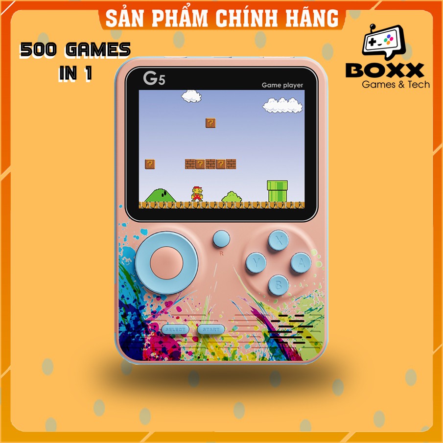 Máy chơi game cầm tay 500 game điện tử cổ điển, Máy chơi điện tử cầm tay 4 nút