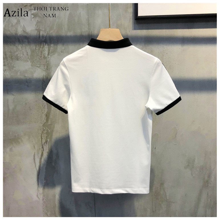 Áo Polo Nam, Áo Phông Nam Cổ Bẻ Tay Ngắn Phong Cách Trẻ Trung Chất Liệu Cotton Cá Sấu Cao Cấp - Azila - AC118 | BigBuy360 - bigbuy360.vn