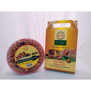 Điều rang củi thủ công - hạt điều loại 1 - điều rang củi full box