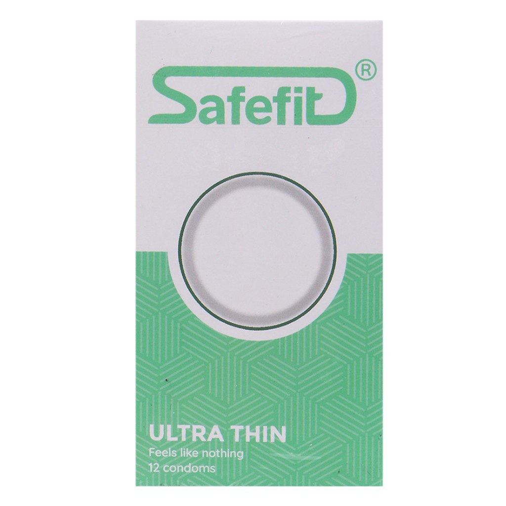 Hộp Bao Cao Su Safefit Ultra Thin (12 Cái)