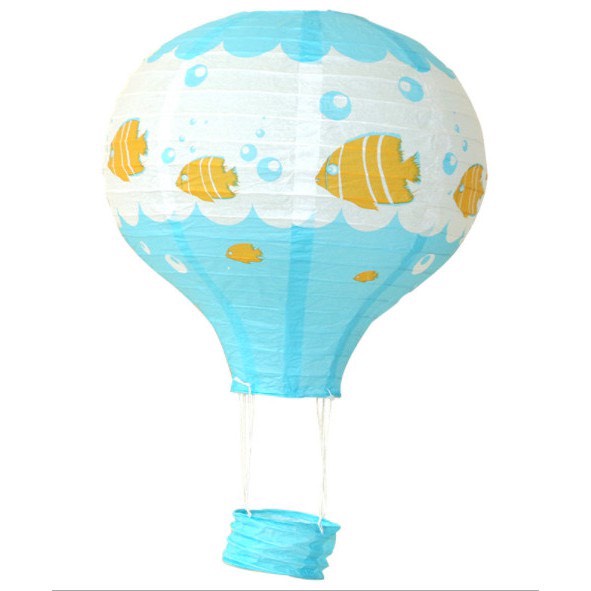 KHINH KHÍ CẦU GIẤY - LỒNG ĐÈN HÌNH KHINH KHÍ CẦU - mẫu ngẫu nhiên