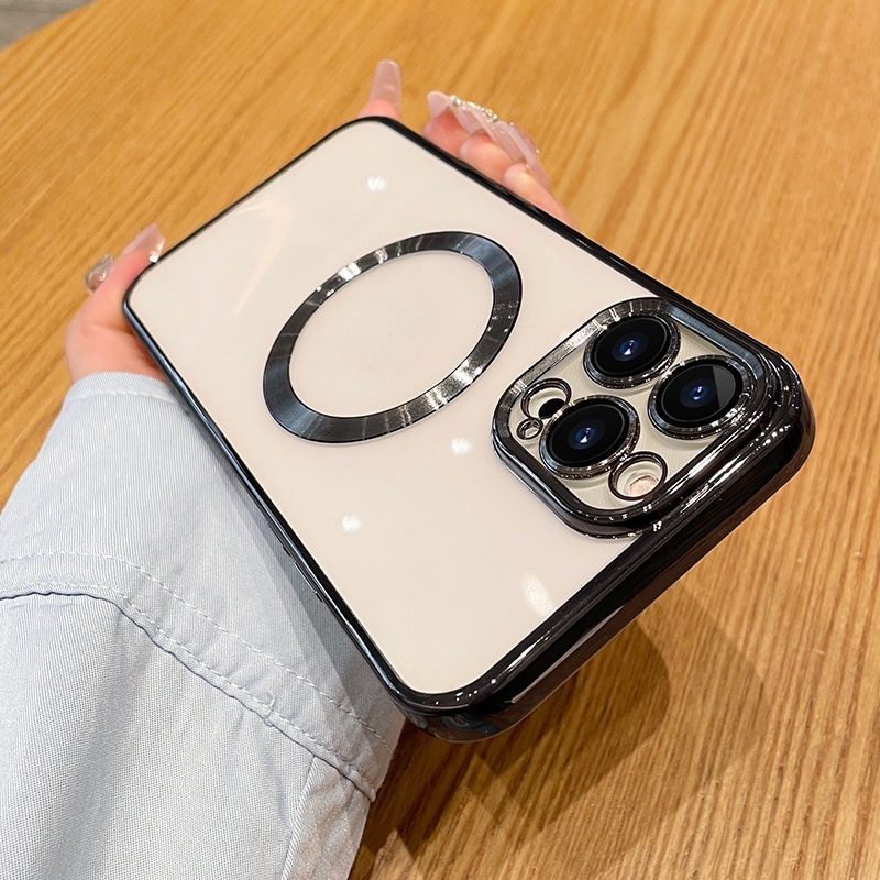 Ốp Điện Thoại iPhone 13 12 11 Pro max xr Silicon case ốp lưng điện thoại iphone 13 promax Mềm Bảo Vệ Ống Kính Camera Từ Tính Sang Trọng Dành Cho iPhone 11 Pro Max 13/12 Pro Max XR