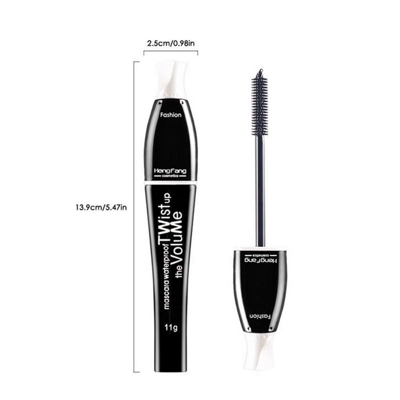 [Hàng mới về] Mascara chải dài cong và dày lông mi HENGFANG sợi tơ 3D tự nhiên chống thấm nước 4 màu sắc tùy chọn