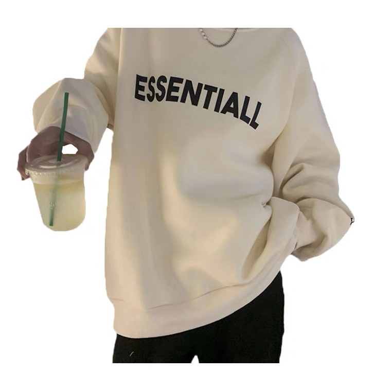Áo hoodie nữ form rộng dày giá rẻ cute có mũ Mianhee4teen - áo khoác nỉ hoodie ESSENTIALS UNISEX freesize 40-70kg KNN33 | BigBuy360 - bigbuy360.vn