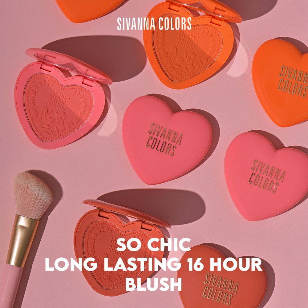 Phấn má Sivanna colors so chic long-lasting 16 hours blush