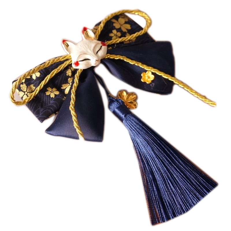 Kẹp Tóc Hình Nơ Tua Rua Xinh Xắn Cho Bé Mặc Hàng Ngày