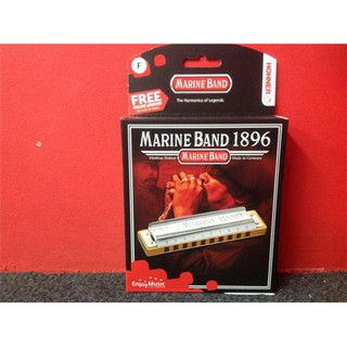 Kèn Harmonica Marine Band M1896086 (Key G) (Bạc) - Nhập Khẩu Đức - Phân phối Sol.G