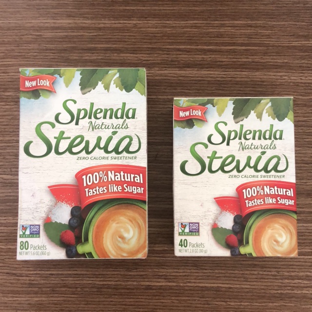 Đường ăn kiêng Splenda Stevia ( đường cỏ ngọt ) của Mỹ