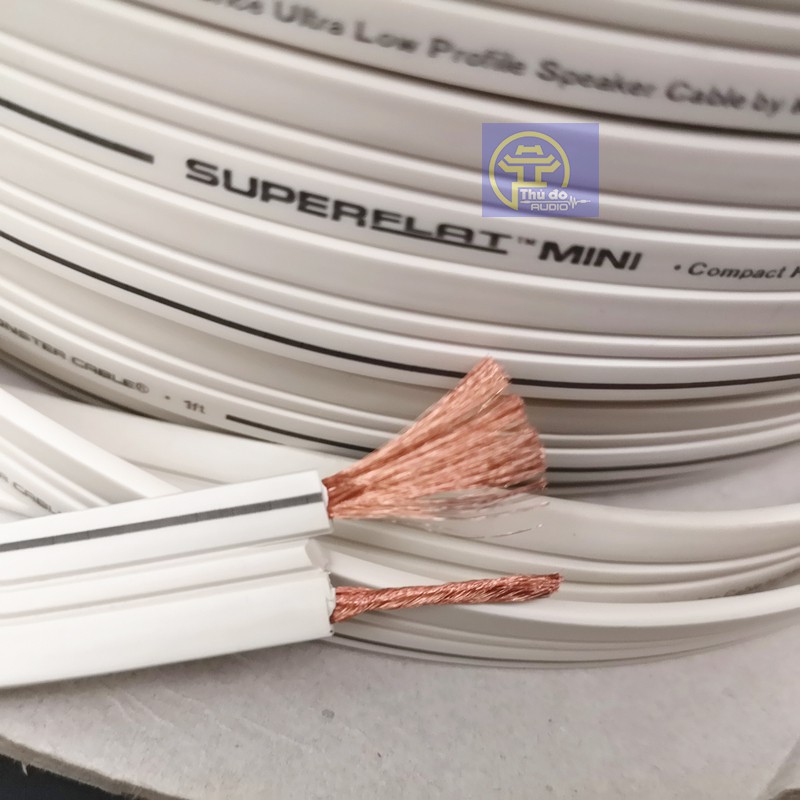 Dây loa Monster SUPERFLAT MINI 2 lõi 840 sợi_2 lõi * 3.52mm đồng nguyên chất