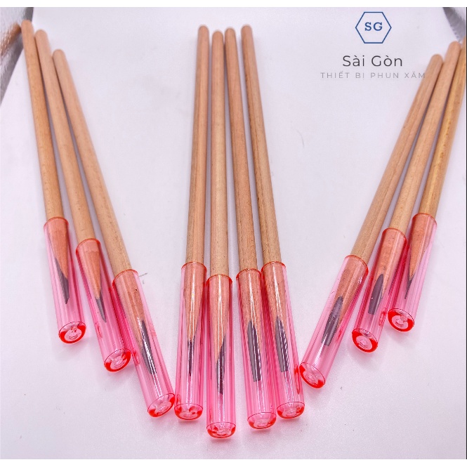 Chì Gỗ cứng Nắp Hồng