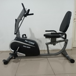 Xe đạp tập có ghế tựa lưng Pro Fitness PF-590R tập cả tay và chân