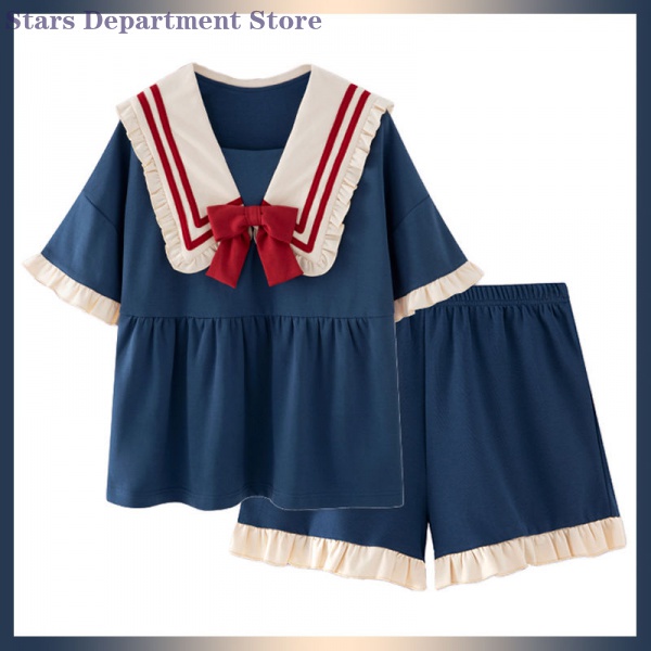 Bộ Đồ Ngủ Ngắn Tay Form Rộng Cho Nữ 2021 | BigBuy360 - bigbuy360.vn