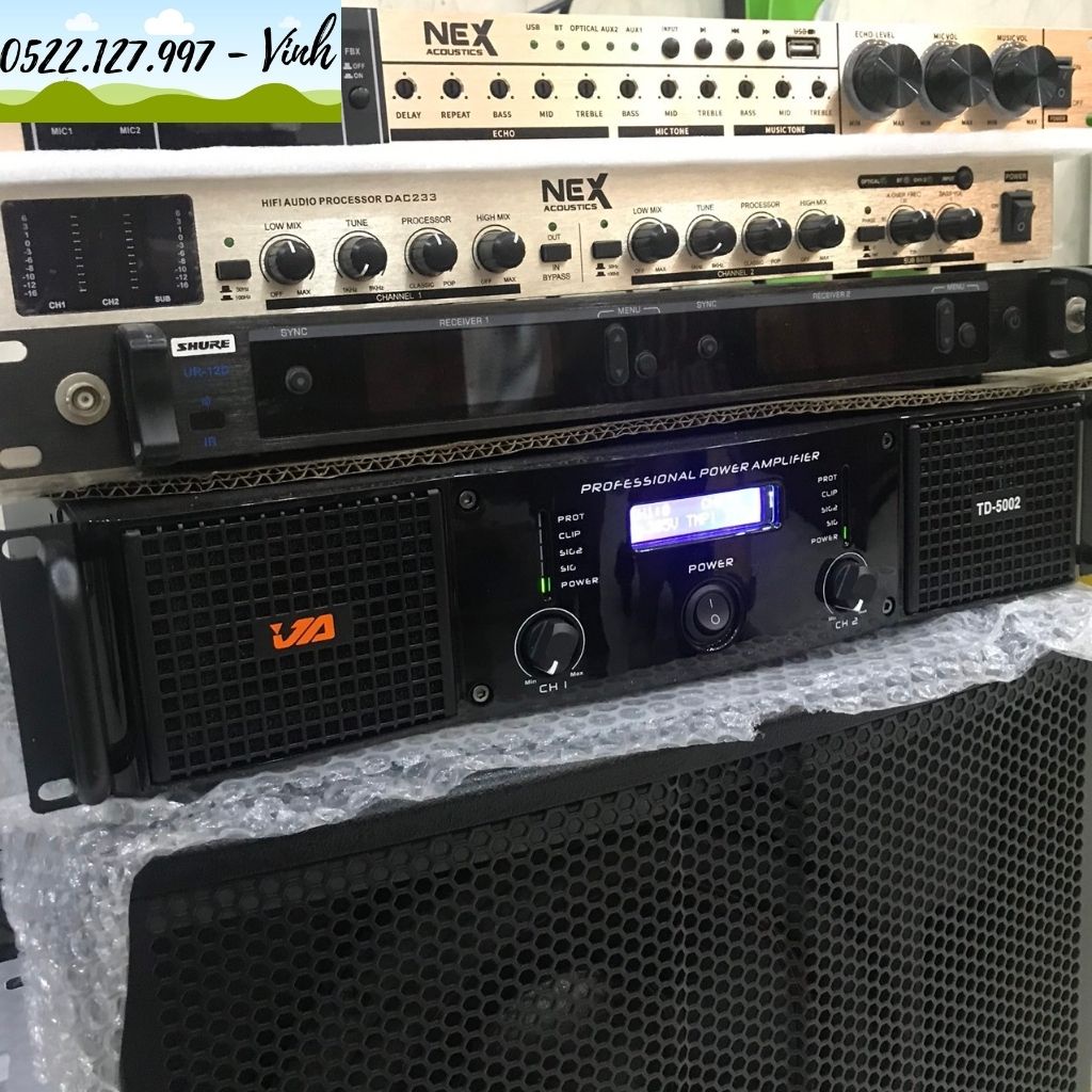 Cục Đẩy Công Suất JA TD-5002 - Hàng Chính Hãng - Gia Khang Shop