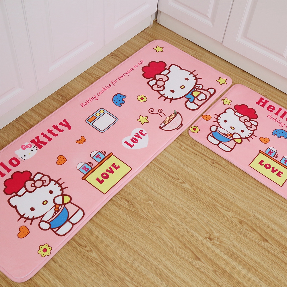 Thảm Chùi Chân Họa Tiết Hello Kitty