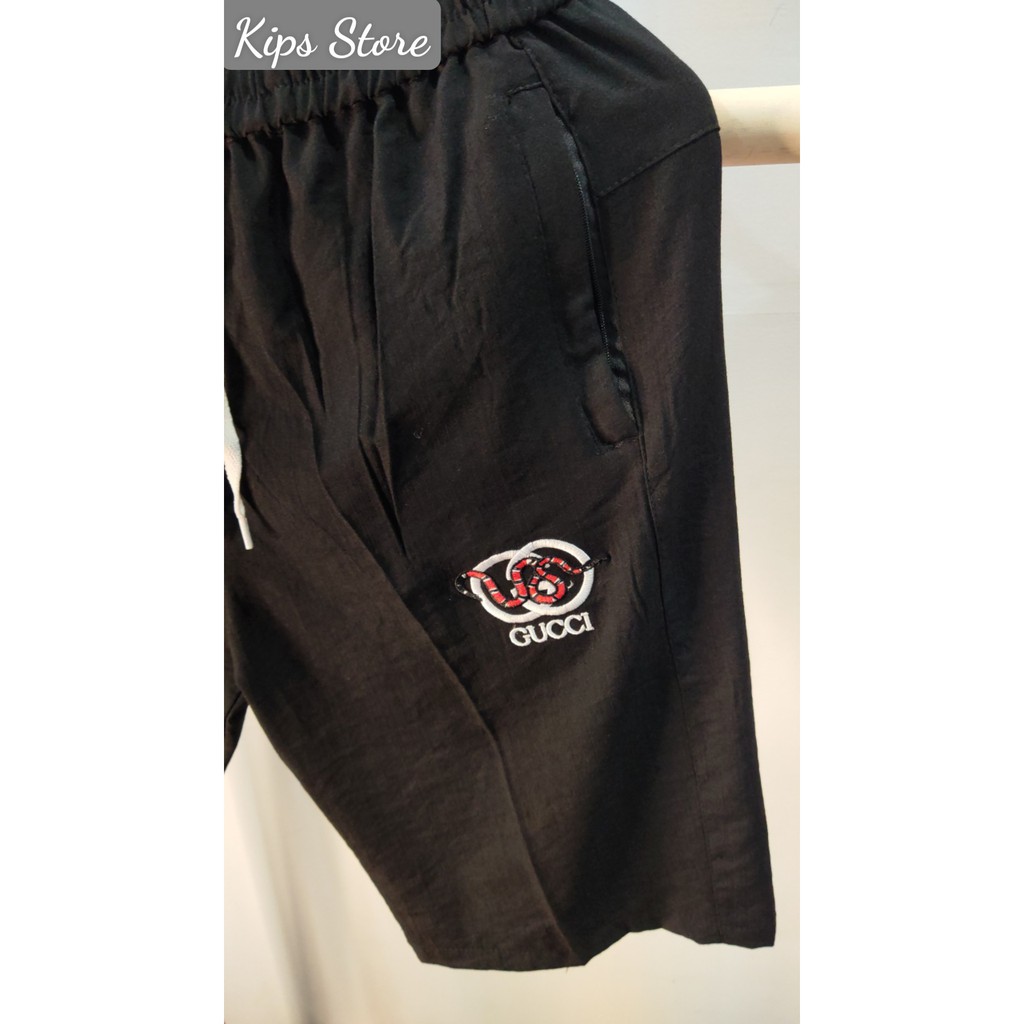 Quần Short Đũi Thể Thao Thêu Họa Tiết Thấm Hút Fom Thoải Mái Hoạt Động Mã ST0325