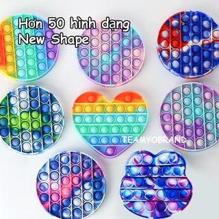 giảm stress Push Pop It Pop Its fidget Đồ chơi giải trí thông minh, giảm căng thẳng hiệu quả cho người lớn, trẻ em