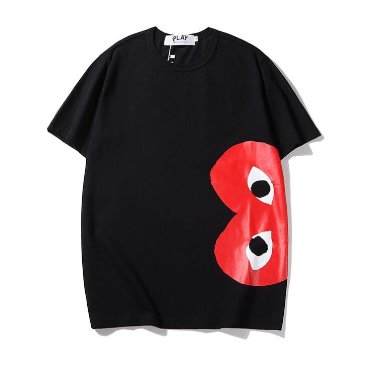 Áo thun tay ngắn chất cotton hoạ tiết in cho nam và nữ