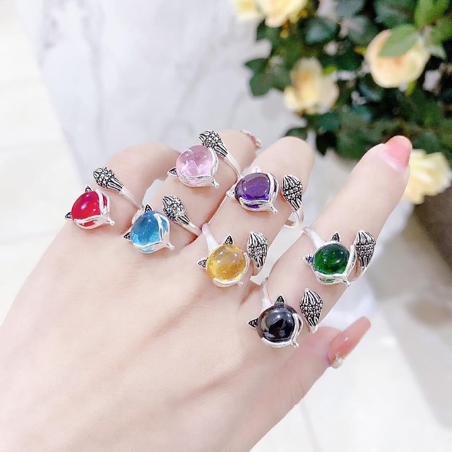 Nhẫn bạc hồ ly