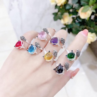 Nhẫn bạc hồ ly
