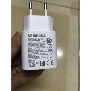Củ sạc nhanh Samsung 25W.