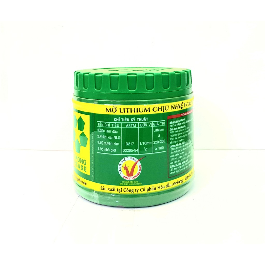 MỠ BÒ VÀNG LITHIUM LITOL3 400GR Hàng Việt Nam chất lượng cao