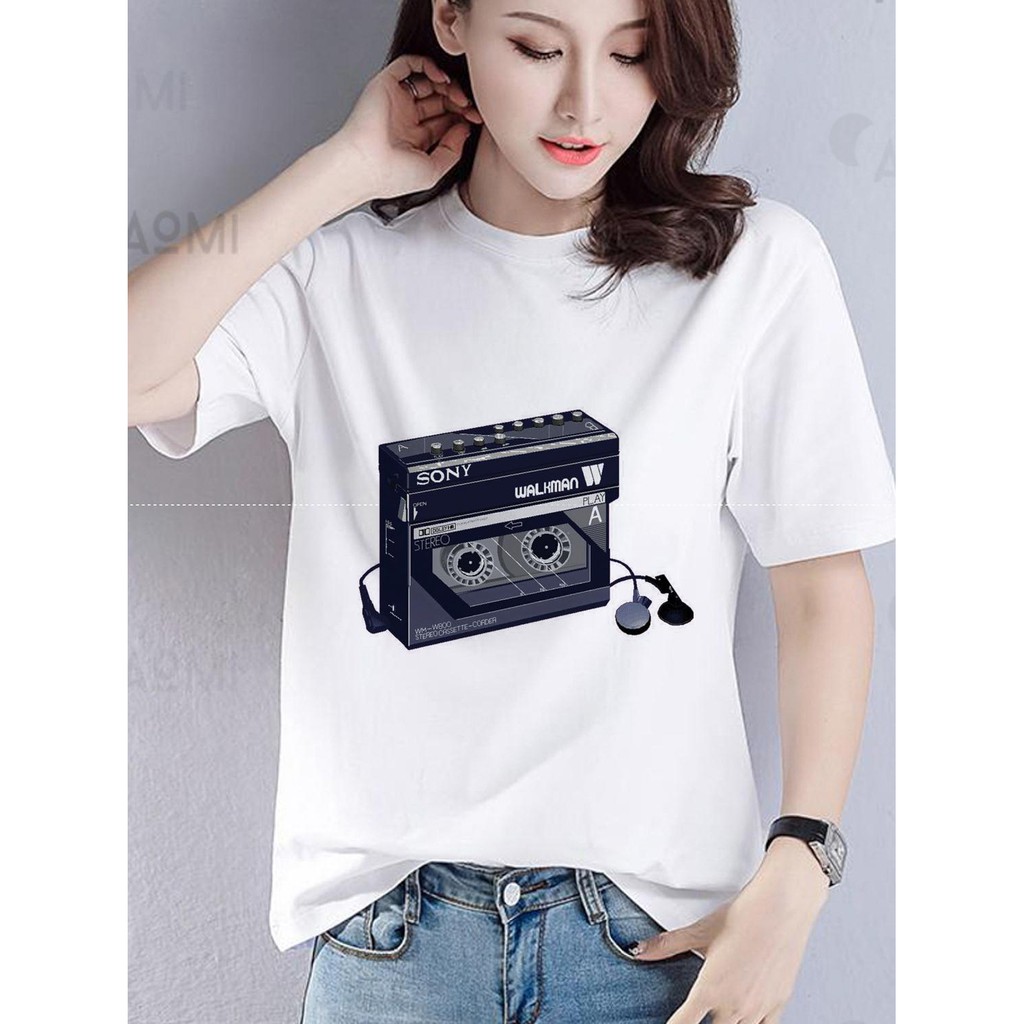 ÁO THUN NAM NỮ AT1834 RADIO GAME PLAY THỜI TRANG AOMI unisex PHONG CÁCH CÁ TÍNH ĐẸP