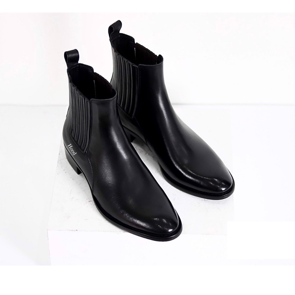 Giày Chelsea Boot chun da sọc - 100% da bò cao cấp - Bảo hành 12 tháng | BigBuy360 - bigbuy360.vn