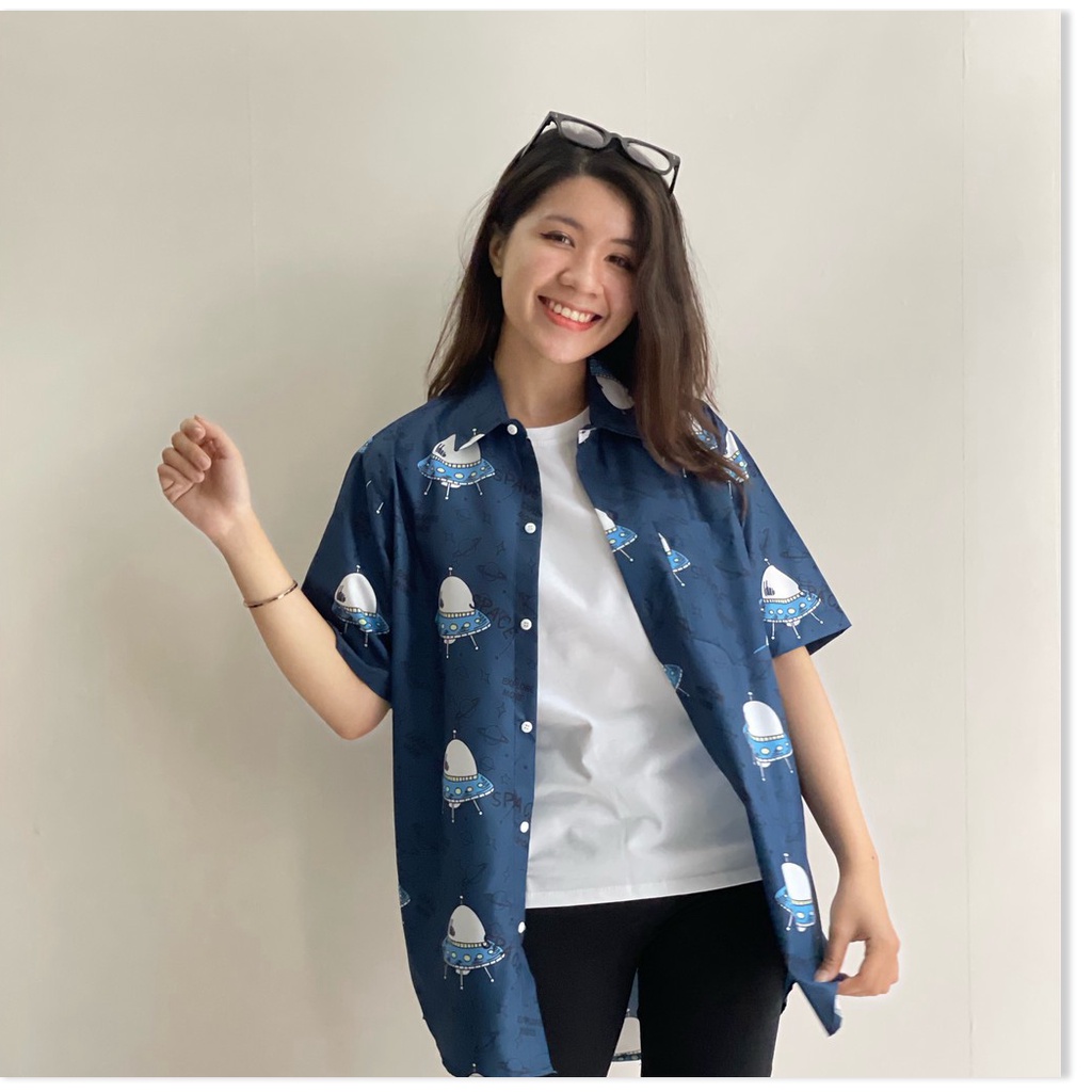 ÁO SƠ MI FORM RỘNG XINH XẮN CHO CÁC BẠN NỮ KME FASHION