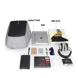 Balo laptop chống trộm COOBEL