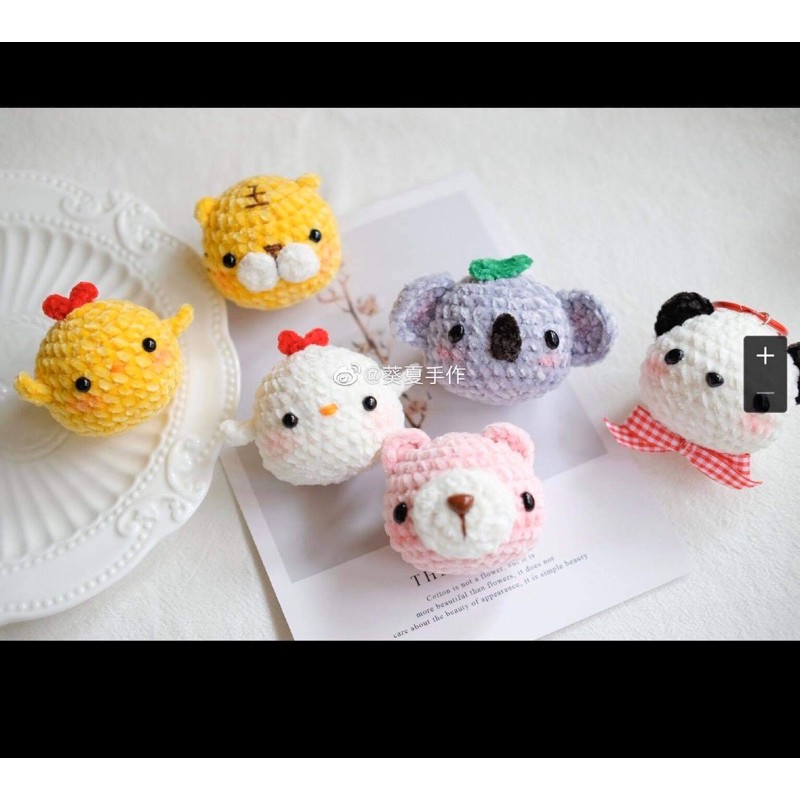 MÓC KHOÁ THÚ NHÍ BẰNG LEN