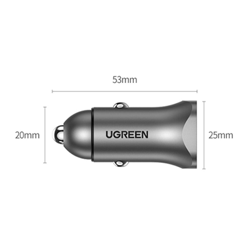 Củ Sạc Nhanh QC3.0 Type C Cho Xe Ô Tô