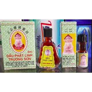 Dầu Gió Phật Linh Trường Sơn trừ cảm ho sổ mũi nhức đầu say nắng trúng gió
