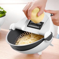 BỘ RỔ ĐA NĂNG NHÀ BẾP 7 LƯỠI NẠO KÈM DỤNG CỤ NẠO TIỆN LỢI