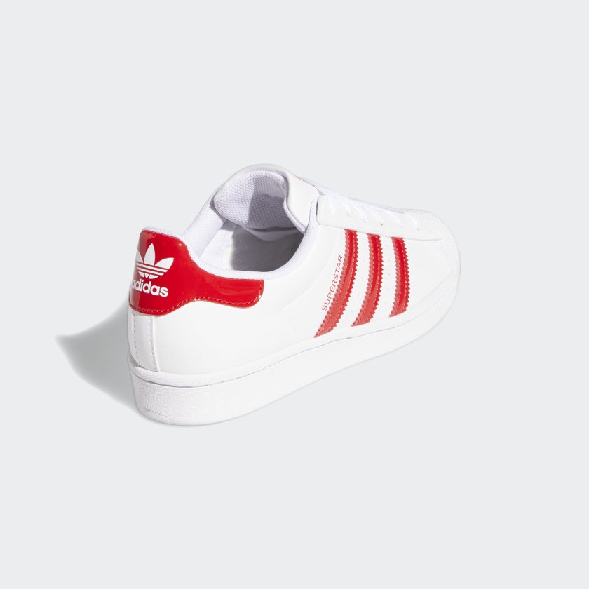 Giày Superstar &quot;Cloud White / Scarlet&quot; FX8729 - Hàng Chính Hãng - Bounty Sneakers