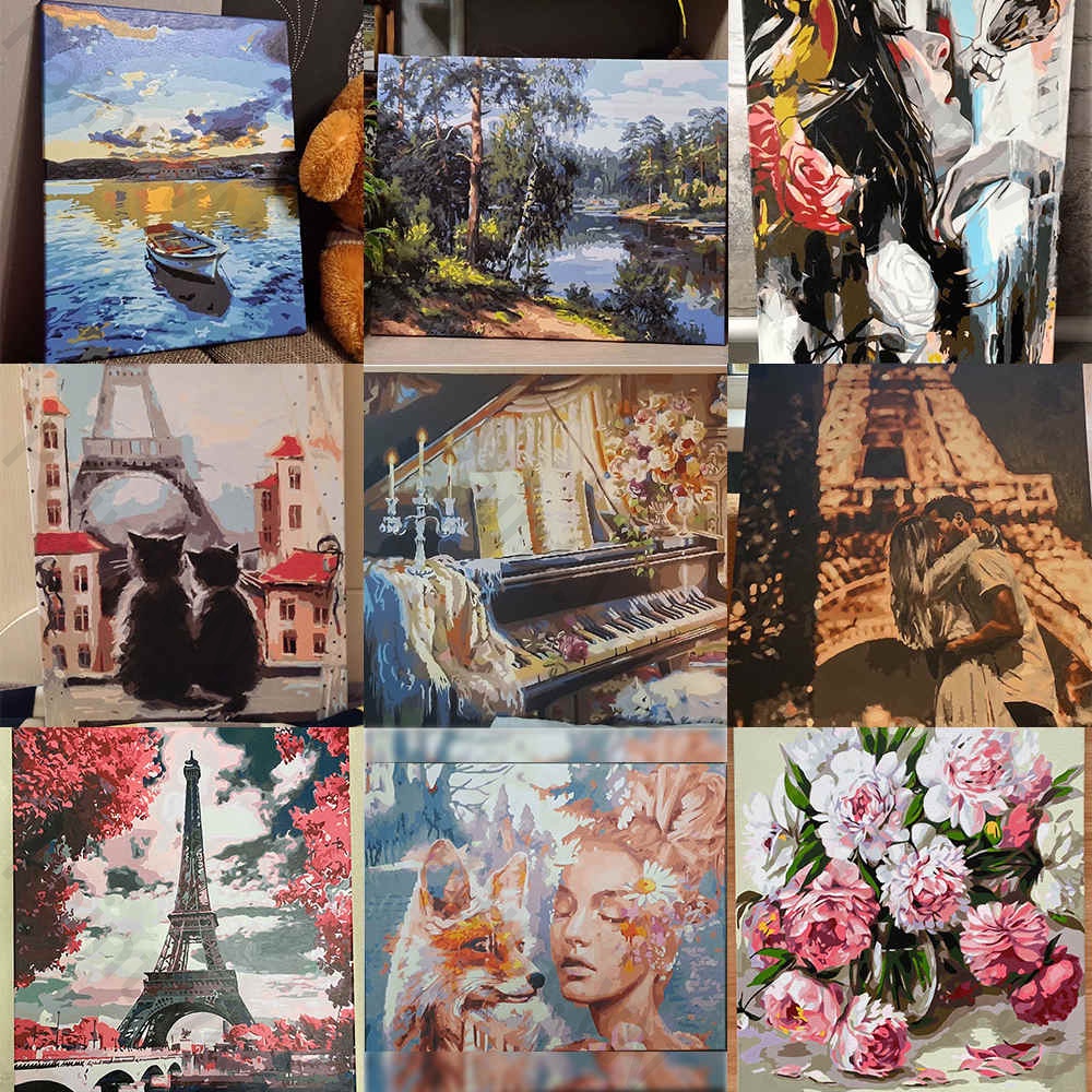 Tranh Sơn Dầu Trang Trí Hình Harley Quinn - Suicide Squad Va-1865