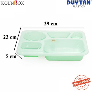 Combo 5 Khay Cơm Có Nắp Duy Tân - Nhiều kích cỡ
