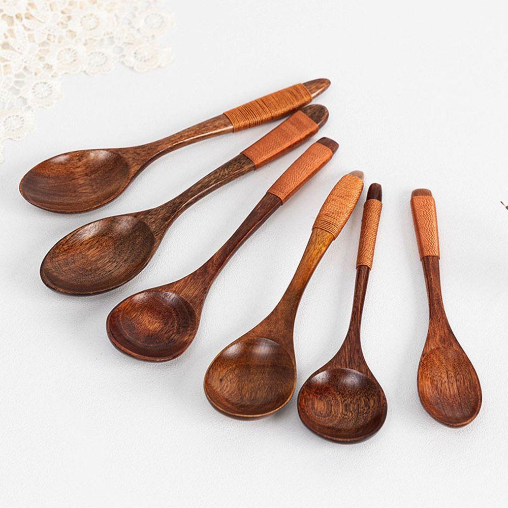 Muỗng Gỗ Ăn Súp 8 Kiểu Dáng Chất Lượng Cao Cho Nhà Bếp