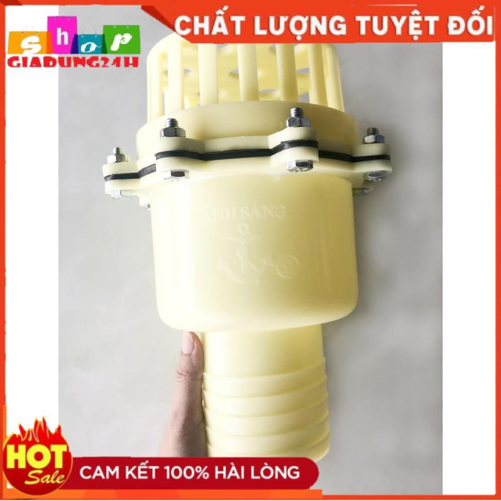 Lúp Bê Máy Bơm Nước nhựa trắng (Rọ Lọc, Rọ Bơm, Giỏ Hút Nước) phi 90-Giadung24h