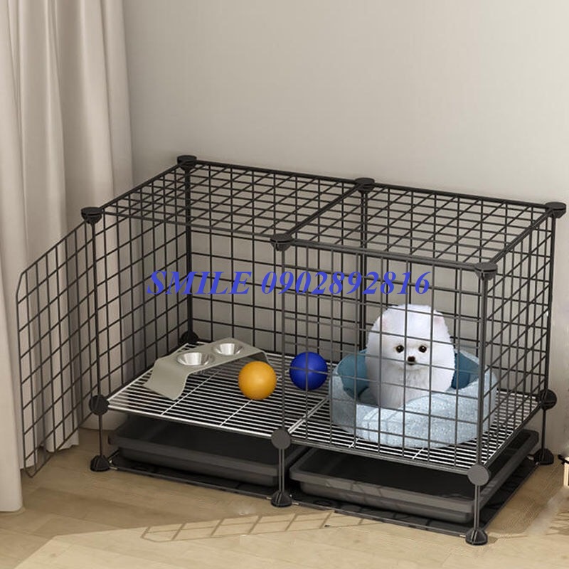 [FREESHIP] CHUỒNG, LỒNG, NHÀ BẰNG LƯỚI THÉP DÀNH CHO CHÓ MÈO THÚ CƯNG ĐA NĂNG