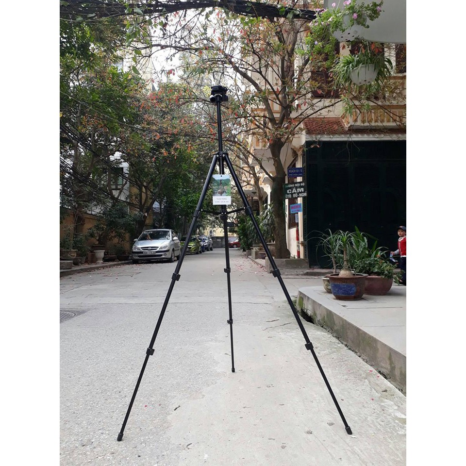 Chân máy ảnh chuyên nghiệp Yunteng VCT 681A RM - Tripod #Hàng Chính Hãng#