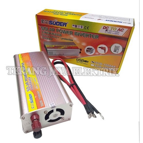 [Mã 44ELSALE2 giảm 7% đơn 300K] Bộ đổi điện 1500w 12v sang 220v chống ngược cực - SUB-1500AF