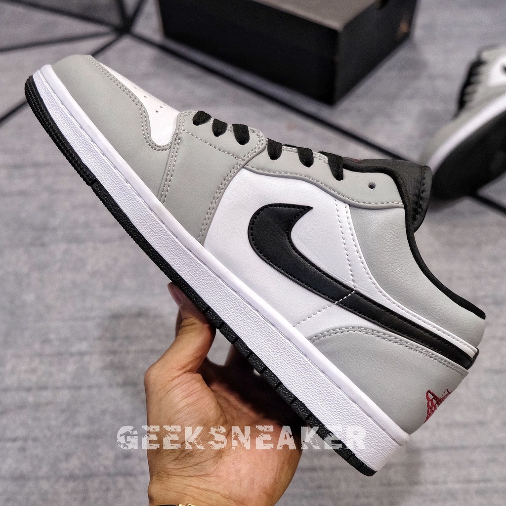 [GeekSneaker] Giày Jordan 1 Low Light Smoke Grey | BigBuy360 - bigbuy360.vn